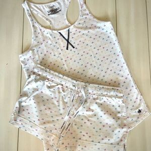 Calvin Klein Sleepwear Pajamas Shorts & Racerback Tank Size Small